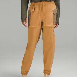 Lululemon Women's Convertible High-Rise Hiking Jogger Pant WovenAir Size 20